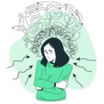 woman with anxiety